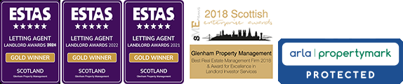 Glenham Property Award Logos
